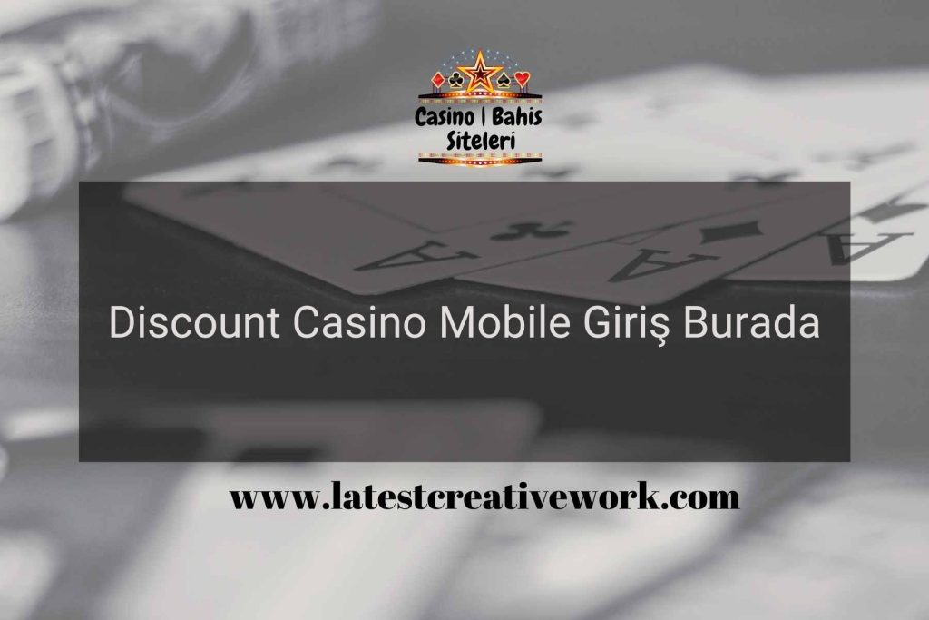 Discount Casino Mobile Giriş Burada